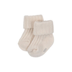 Lana Heavy Knitted Socks, off white melange Lana Heavy Knitted Socks, off white melange, Konges Sløjd