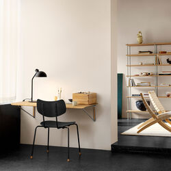 AB019 Wall Desk, olieret egetr&aelig;sfin&eacute;r, Carl Hansen & S&oslash;n