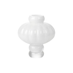 Balloon vase 02, opal white, Louise Roe