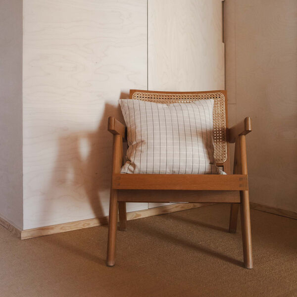 Sienna pude, winter white check, Studio Feder