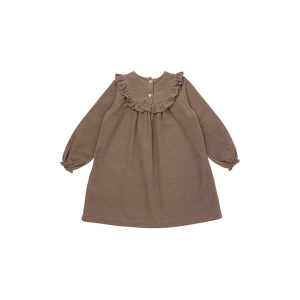 Noey Baby Dress, brown, Lalaby
