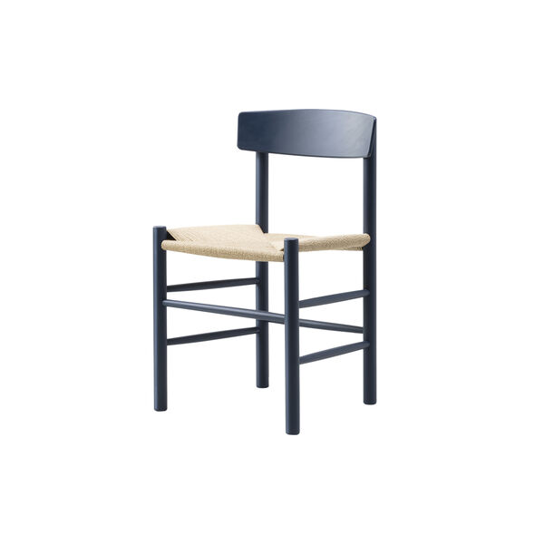 J39 Mogensen stol, indigo blue/natur, Fredericia Furniture
