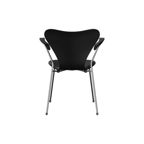 Serie 7&trade; 3207 forsidepolstret stol, Grace Black, Fritz Hansen
