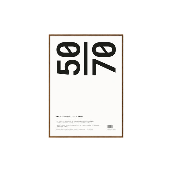 Ramme, dark oak Ramme, dark oak, Paper Collective