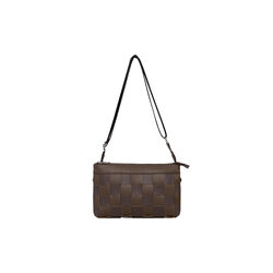 Braided Cross-Body, chocolate brown, Ilse Jacobsen Hornbæk