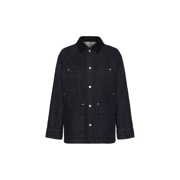 YdunPW Coat, rinse blue denim, Part Two