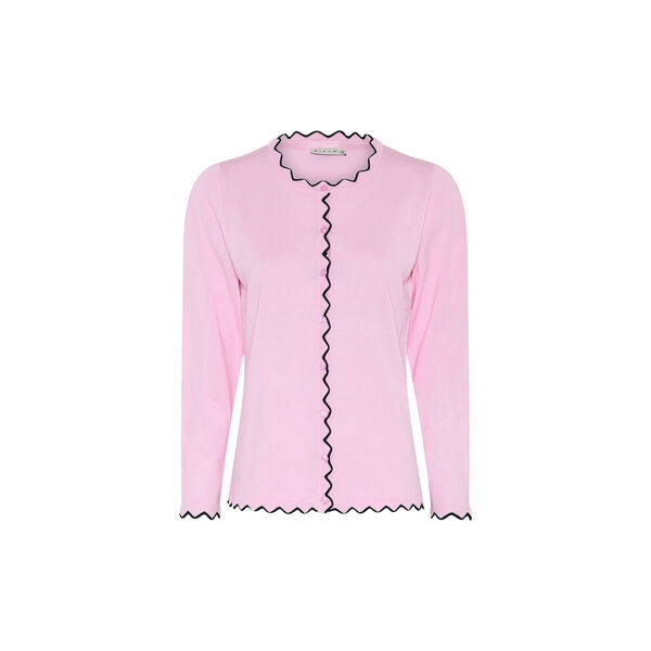 BB Viscos Knit w. Edge, pearl rose, Micha
