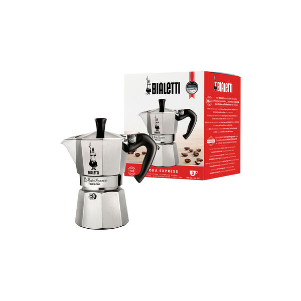 Moka Express espressokande, 3 kopper Moka Express espressokande, 3 kopper, Bialetti