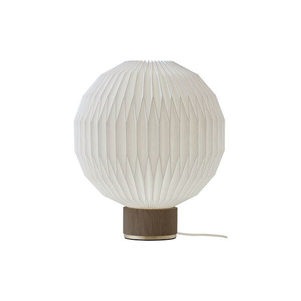Le Klint 375 bordlampe med standardskærm, røget eg, LE KLINT