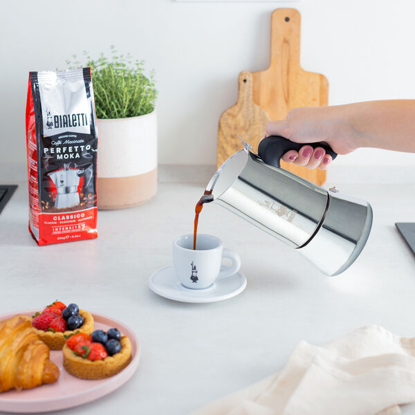 Venus espressokande 4 kopper, s&oslash;lv, Bialetti