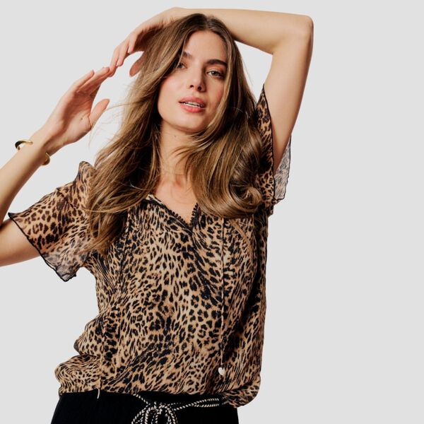 Christina Shirt, black, Moliin