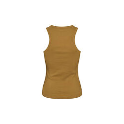 ESBlossom Racerback Rib Tank, dull gold, esm&eacute; studios