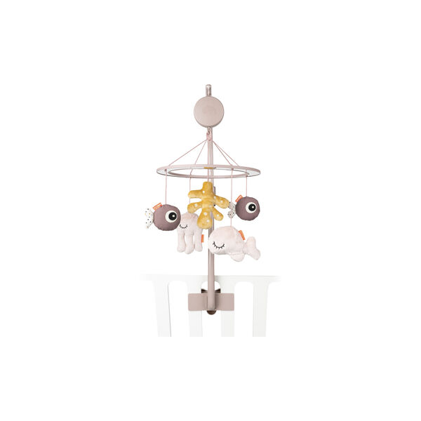 Sea Friends musik spejl-mobile, pudder, Done by Deer