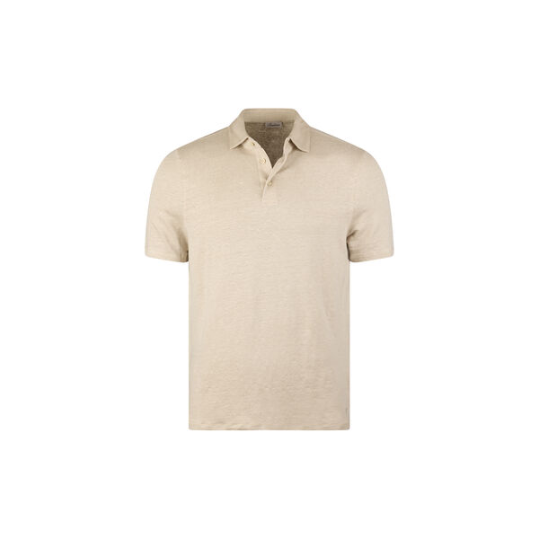Polo Shirt Linen Stretch , light beige, Stenstr&ouml;ms