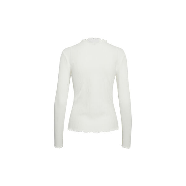 CandaceKB LS Tee, egret, Karen by Simonsen