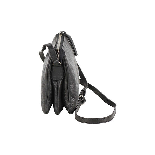 Vera Crossbody Bag, grain black Vera Crossbody Bag, grain black, Markberg