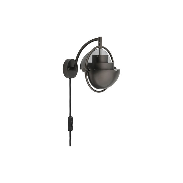 Multi-Lite Wall Lamp, black brass, GUBI