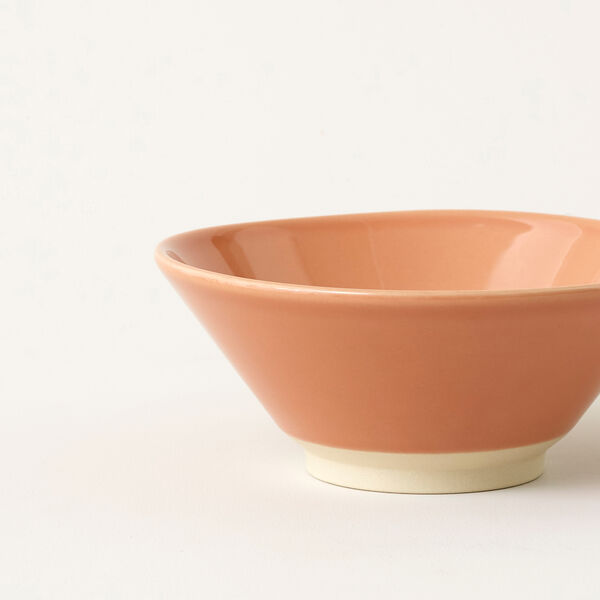 Memphis sk&aring;l &Oslash; 17 cm, terracotta, Stilleben