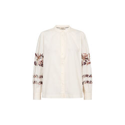 MMNotto Embroid Shirt, ecru, MOS MOSH
