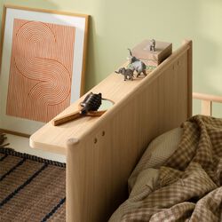 Camp Novel | 120x200 cm | Eg | Hylde til Seng, Oliver Furniture
