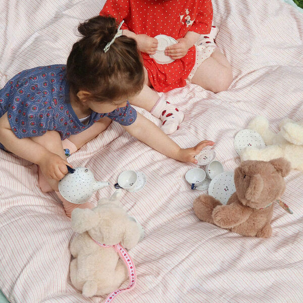 Tea Party, blue dot, Konges Sl&oslash;jd