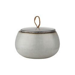 Amera krukke, gr&aring;, Lene Bjerre