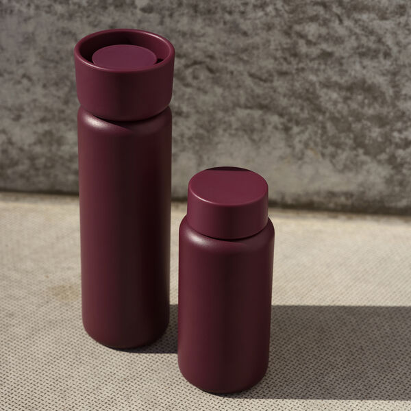 Termoflaske Singles 400 ml, mulberry, Zone Denmark