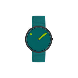 PICTO armbåndsur, ocean green/matt black/ocean green, PICTO