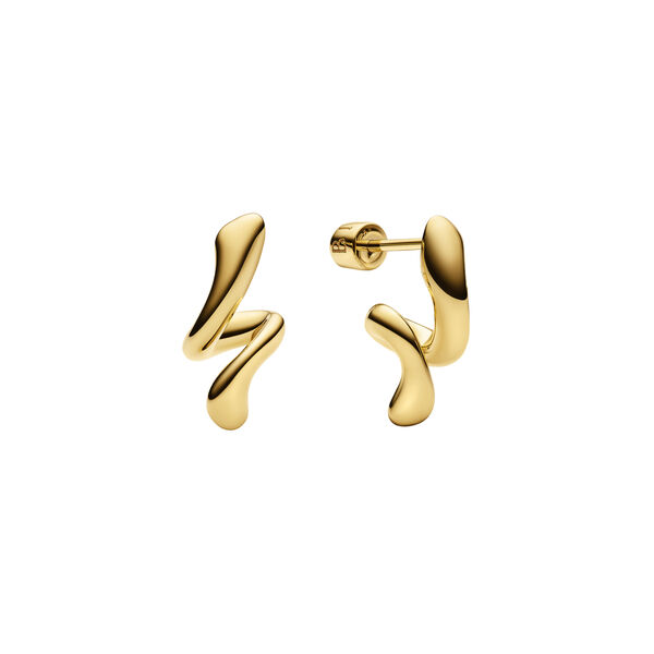 Coil Curl Studs, guld Coil Curl Studs, guld, Maria Black