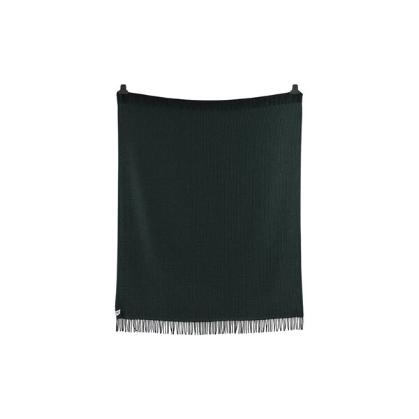 VEGA Throw, dark green VEGA Throw, dark green, Røros Tweed