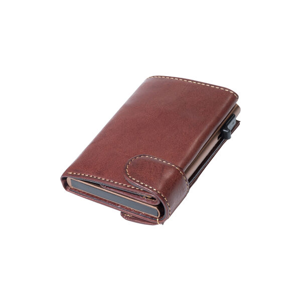Cardholder, dark brown, Tony Perotti
