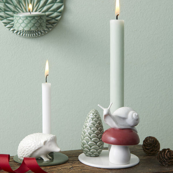 Winter Stories Snail & Mushroom lysestage, Dottir Nordic Design