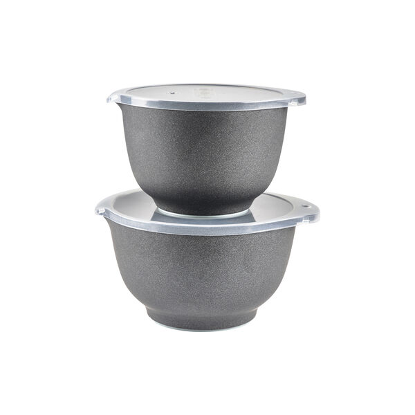 Margrethe-sæt 4 dele, pebble sort, Rosti