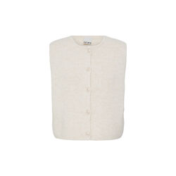 IHPANORA Waistcoat, birch melange, ICHI