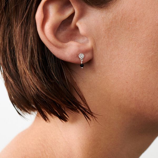 Black Nature Ørestikker, sølv Black Nature Ørestikker, sølv, Pernille Corydon Jewellery