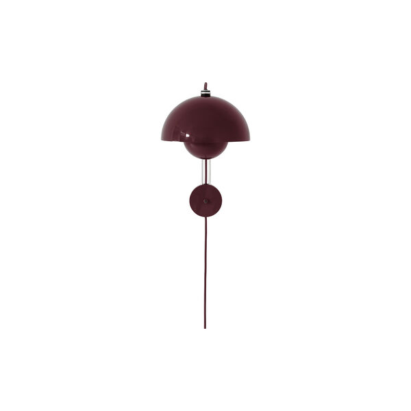 Flowerpot VP8 | Dark Plum | V&aelig;glampe, &Tradition