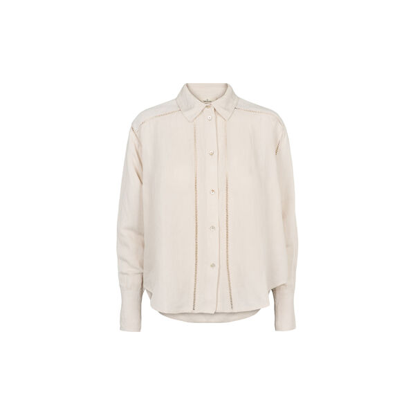 Arina LS Shirt, moonbeam, Basic Apparel