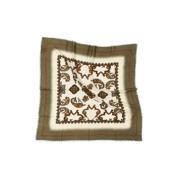 ROYAL PAISLEY tørklæde, green, Bella Ballou