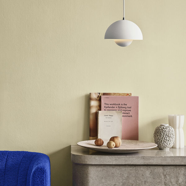 Flowerpot VP1 Pendant, matt white Flowerpot VP1 Pendant, matt white, &Tradition