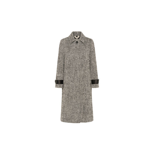 SybillePW Coat, salt and pepper herringbone, Part Two