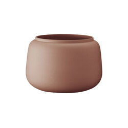 Klassisk vase bred lille, terracotta, Ditte Fischer Copenhagen