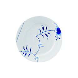 Blå Mega Riflet tallerken Ø 22 cm, Nr. 9, Royal Copenhagen