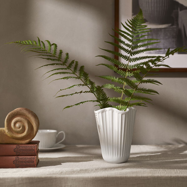 Hammersh&oslash;i Unfold Vase, hvid, K&auml;hler