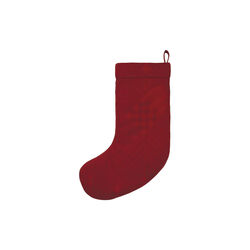 CHRISTMAS julesok, deep red, Georg Jensen Damask
