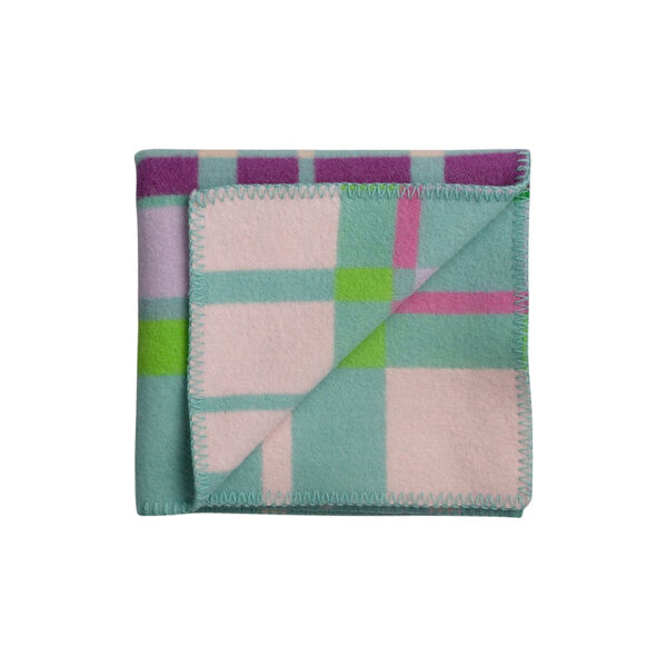 CITY Half Size Throw, mint, R&oslash;ros Tweed