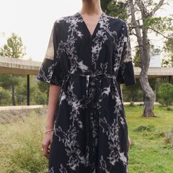 LR-NELSY 1 Dress, black combi, Levet&eacute; Room
