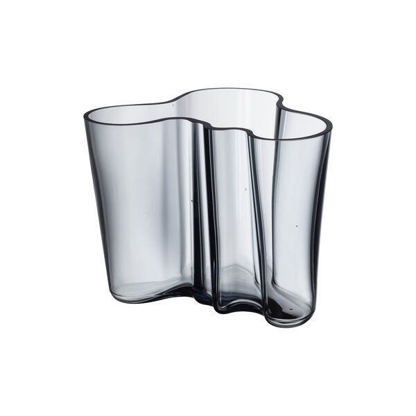 Alvar Aalto vase 16 cm, genbrugsglas, Iittala