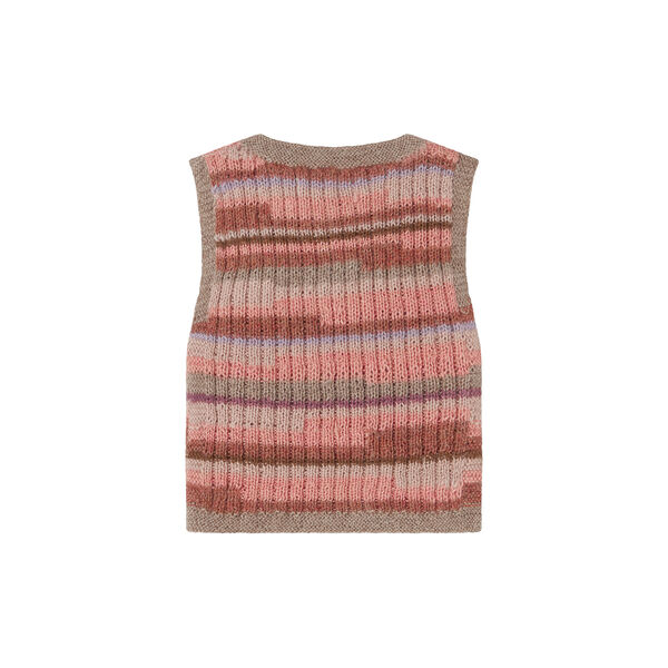 Talvar Knit Vest, multicolour girl, MarMar Copenhagen