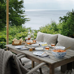 Musselmalet Riflet skål 310 cl Musselmalet Riflet skål 310 cl, Royal Copenhagen