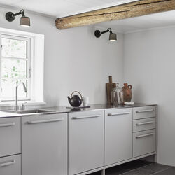 VIPP523 væglampe lille, sort, Vipp